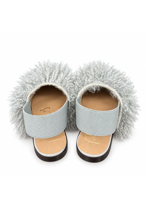 Sabot in ecopelliccia ELI 1957 | 40040PIEL FUR MARABA GRIS
